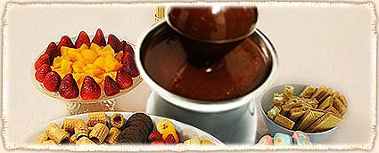 cascada de chocolate